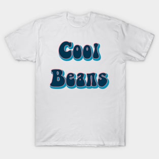 Cool Beans Hipster Grovey 80's Vintage Sketch T-Shirt